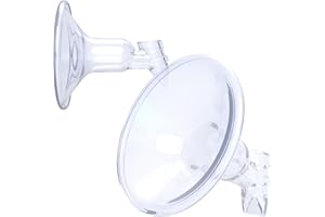 360 Fit Silicone Flange Insert with Duckbill Valve - Works with Idaho Jones, Pumpables Genie Advanced, Legendairy Milk Duette Breast Pumps, Liquid Shield Replacement - 17 mm