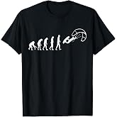 Funny Kitesurf Shirt - Kite Surfing Evolution Kite Boarding T-Shirt