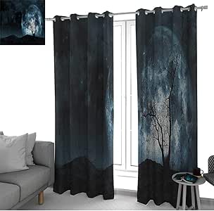 NUOMANAN Cortinas para sala de estar Fantasía, barcos medievales de