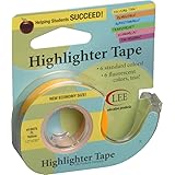 Fluorescent Highlighter Tape 1/2"X720"-Fluorescent Yellow