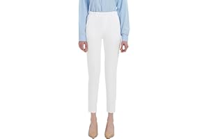 MGWDT Pants for Women's Dress Stretchy Blazer Business Pull On Work Pants