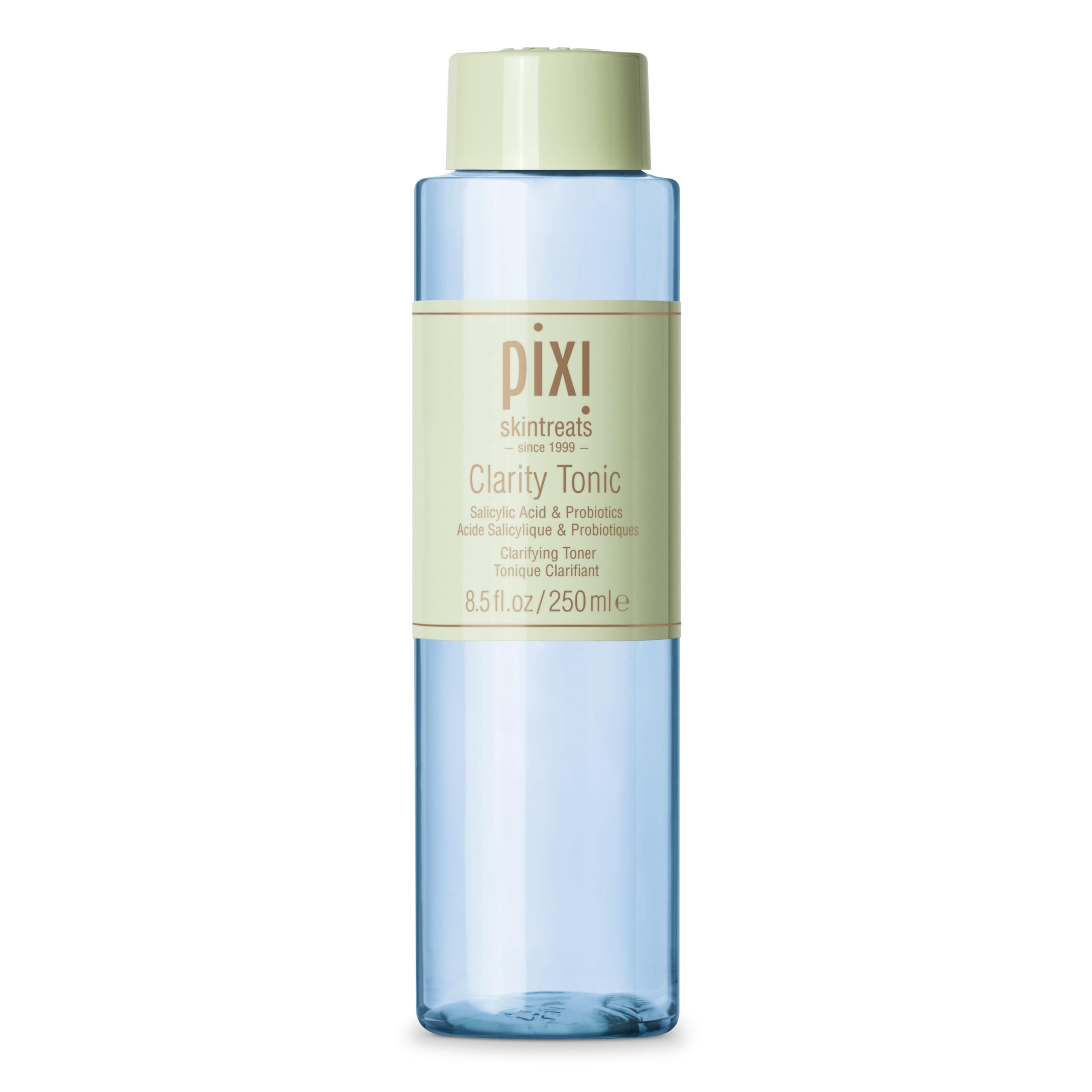 Pixi Beauty Clarity Tonic, Aha & Bha Toner | Minimize Pores, Promote A Clearer, Healthier Complexion, 250 Ml 8.5Fl Oz