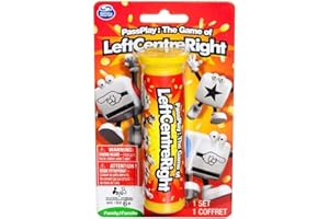 SPIN MASTER Left Center Right Dice Game - Styles Vary Tube/Tin