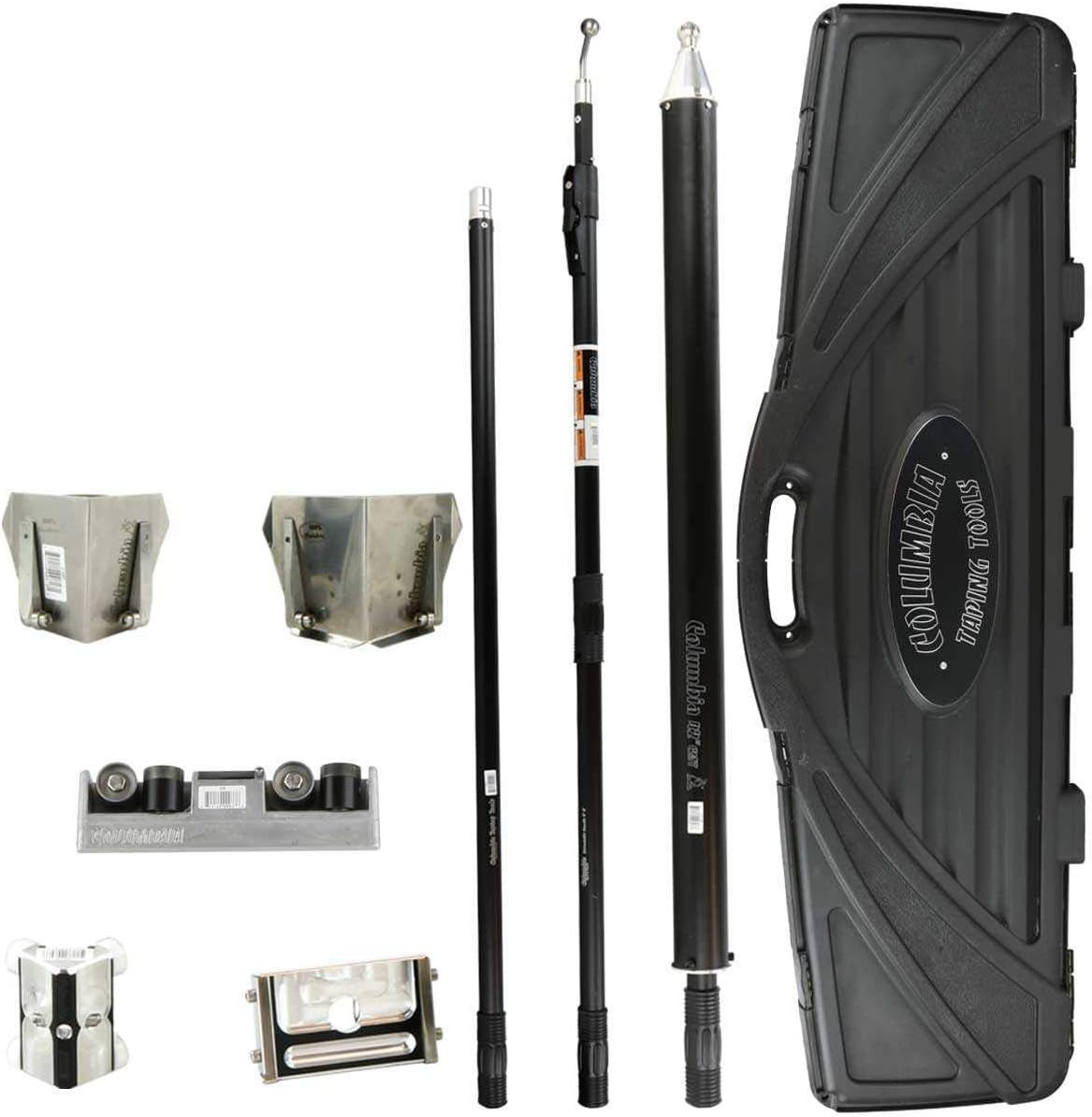 Columbia Drywall Taping/Finishing Kit with Compound Tube, Flat