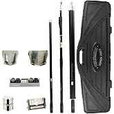 Columbia Drywall Taping/Finishing Kit with Compound Tube, Flat Applicator, Corner Roller, Flushers, Handles and Hard Case