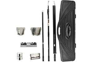 COLUMBIA TAPING TOOLS Columbia Drywall Taping/Finishing Kit with Compound Tube, Flat Applicator, Corner Roller, Flushers, Handles and Hard Case