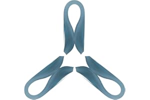 SILLLULE 360Pcs Paper Quilling Strips 3mm (1/8inch) Width 54cm (21inch) Length Strips Quilling Art Paper, Single Color Quilling Strips Paper for Art,Parper Craft Decorating,Paper Hand Craft (Sky Blue)