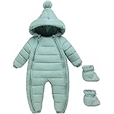 Ohrwurm Baby Cotton Down jackets Snow Wear Hoodie Jumpsuit Winter Double Zip Up Snowsuit