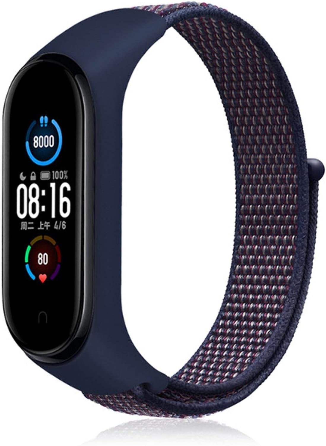 Cinturino Ricambio Per Xiaomi Mi Band 5/6 - Materiale Ipoallergenico