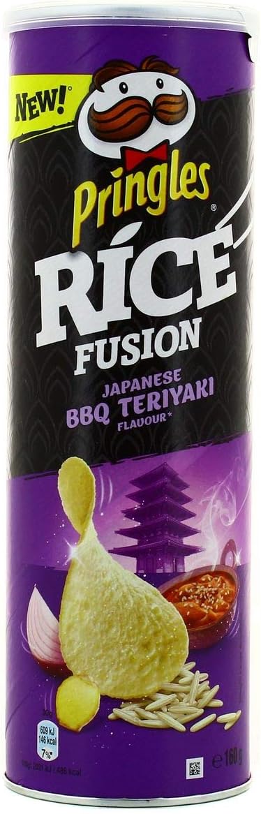 Pringles Rice Fusion Japanese BBQ Teriyaki Flavour, 160 g