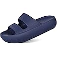 shevalues Orthopedic Slide Sandals for Women with Arch Support Pillow Soft Recovery Slip on Sandals Lightweight Summer Cloud Slippers for Plantar Fasciitis
