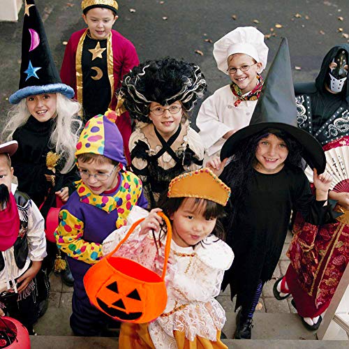 image for Yomiie 2PCS Pumpkin Bags Non-Woven Candy Buckets Trick or Treat Bags P