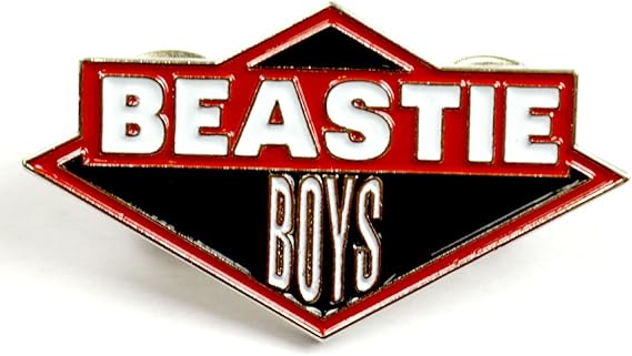 Amazon Beastie Boys ビースティボーイズ Classic Logo Enamel Pin オフィシャル ピンバッジ ファッション小物 通販