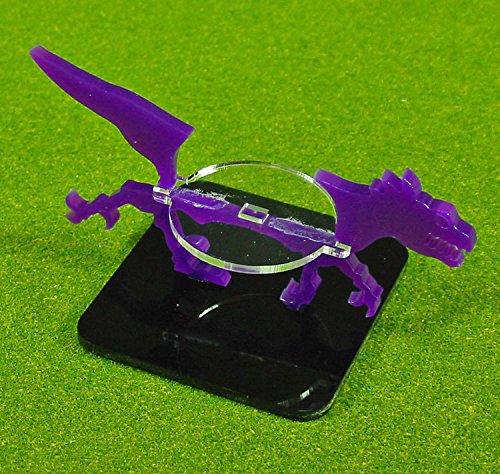 Purple Raptor, Character Mount Marker, 2x2 Inch Base (1)