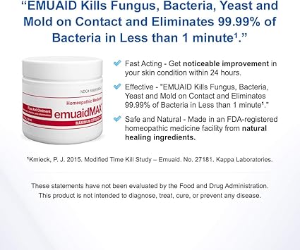Amazon Com Emuaidmax Ointment Antifungal Eczema Cream
