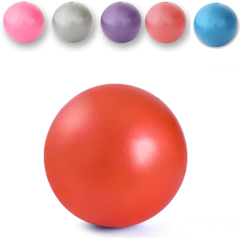 APig Pilates Gym Ball, Gymnic Exercise Soft Ball, Bearing up to 4000 lbs - 5 Colours & 2