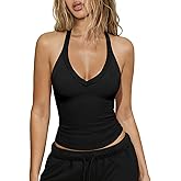 Hragc Womens Tank Tops Summer V Neck Workout Racerback Yoga Gym Tank Tops