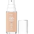 L'Oreal Paris True Match Super-Blendable Foundation, Medium Coverage Liquid Foundation Makeup, C4, Light Medium, 1 Fl Oz