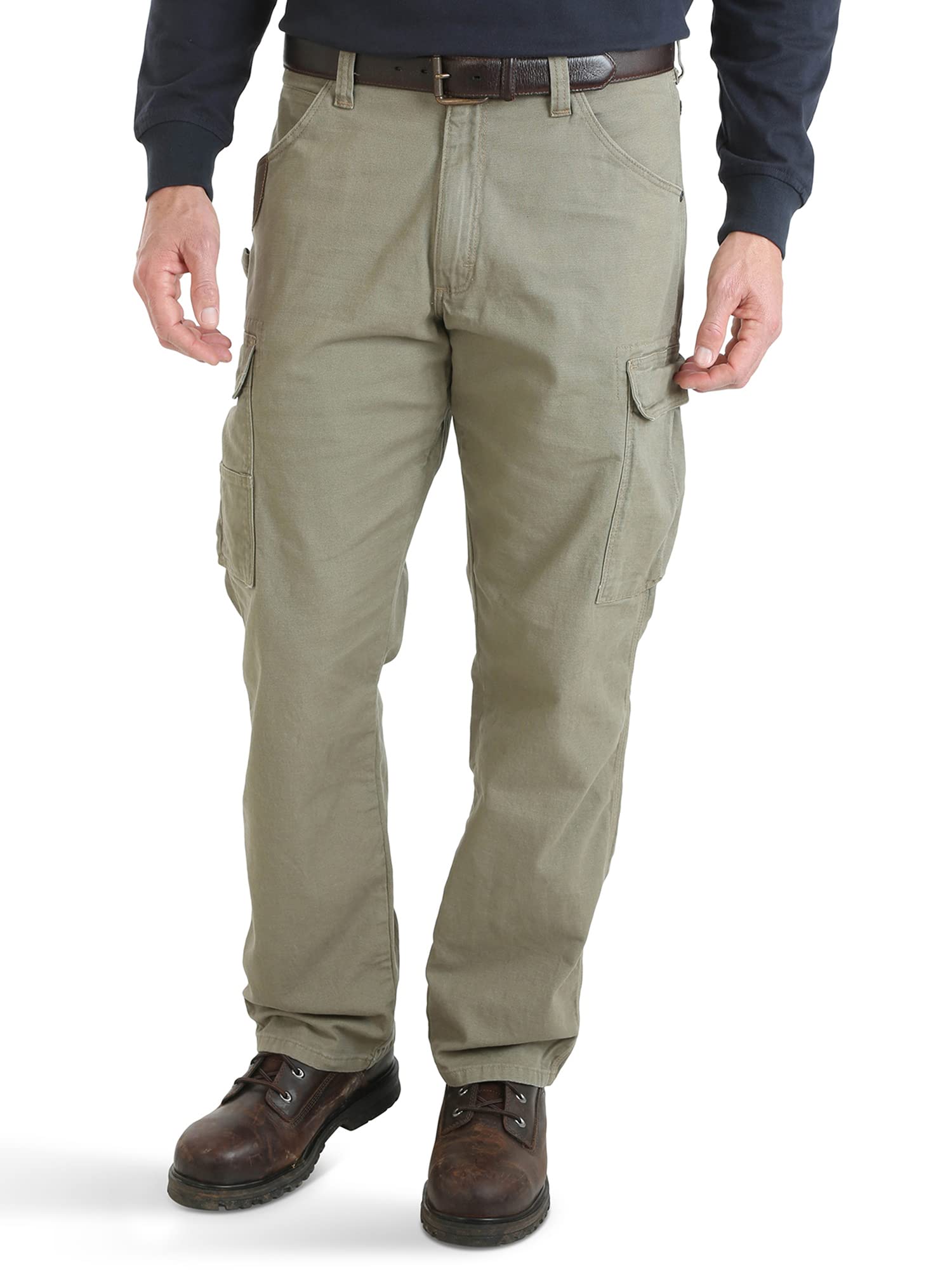 Wrangler Riggs Workwear mens Advanced Comfort Lightweight Ranger Work Utility Pants, Bark, 30W x 30L US Image Wrangler Riggs Workwear mens Advanced Comfort Lightweight Ranger Work Utility Pants, Bark, 30W x 30L US Image