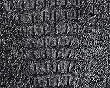 Alligator Prints Fabric Vinyl Faux Leather Animal Skin Upholstery 54