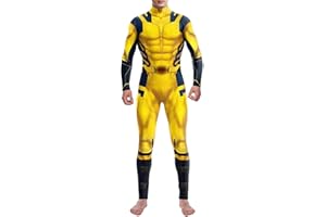 Bemeiren Halloween Superhero Bodysuit for Men Women Costumes 3D Print Zentai Jumpsuit Outfit for Adult cosplay party