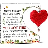 Inspirational Gifts For Women Coworkers, In Case Nobody Told You Today Motivational Quote Acrylic Plaque Gifts For Colleague Employees Friend Office Decor