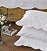 Calla Angel Sage Garden Luxury Pure Cotton Quilted Pillow Sham, Standard, 20x26, White
