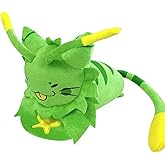 Xuqiufeng Gnarpy Plush, Regretavator Plush Gnarph Alien Cat Plush Toys,Give Fans and Friends Beautifully Plushie Doll Gifts (Green)
