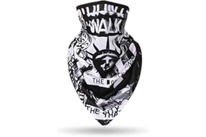 CycleZT Skull Scarf Mask Neck Gaiter Mask for Men & Women Motorcycle Riding Fishing Cycling Sports