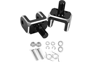 WOODNIU RACEIN Pedal Connection Bracket for Surron Light Bee X/S/X160/X260 Dirtbike Off-road Motorcycle Modified Sur-ron Parts (Black)