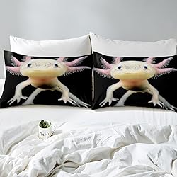 Axolotl Bedding Set King Cute Axolotl Comforter Set