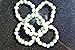 Zenergy Gems CHARGED Amazonite Crystal Bracelet Tumble Polished Stretchy + Selenite Heart Charging Crystal Included (Empowering Courage & Truth - Move Beyond Fear HEALING ENERGY)