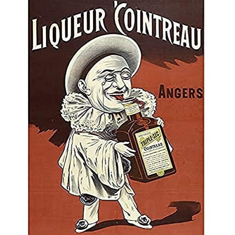 Tamagno Liqueur Cointreau Angers France Advert Art Print Canvas Premium Wall Decor Poster Mural
