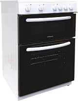 Statesman EDC60W Electric Cooker with 60cm Ceramic Hob 4 Zones 2 Ovens view 4