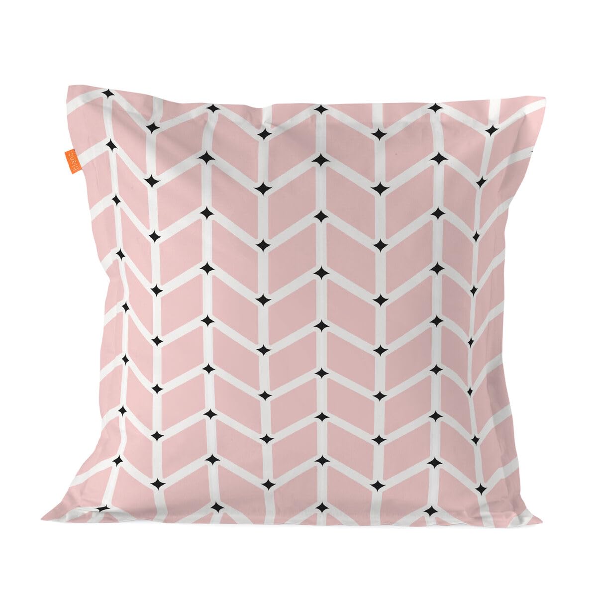 HappyFriday Cushion cover Blanc Blush Multicoloured 60 x 60 cm
