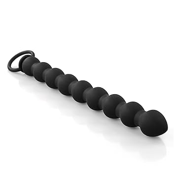 ANALKUGELSTANGE „TAUSENDFÜSSLER“ von „BuyAndFeelGood“ aus 100% soften SILIKON - LÄNGE 31,5 CM mit 3,0 cm ø Kugeldurchmesser i