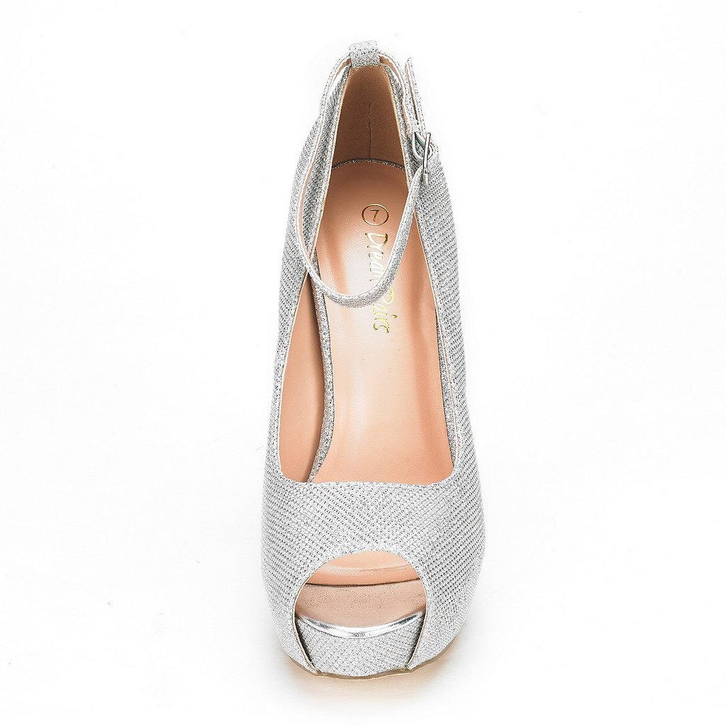 DREAM PAIRS Women's Swan-10 High Heel Plaform Dress Pump Shoes - Image 5