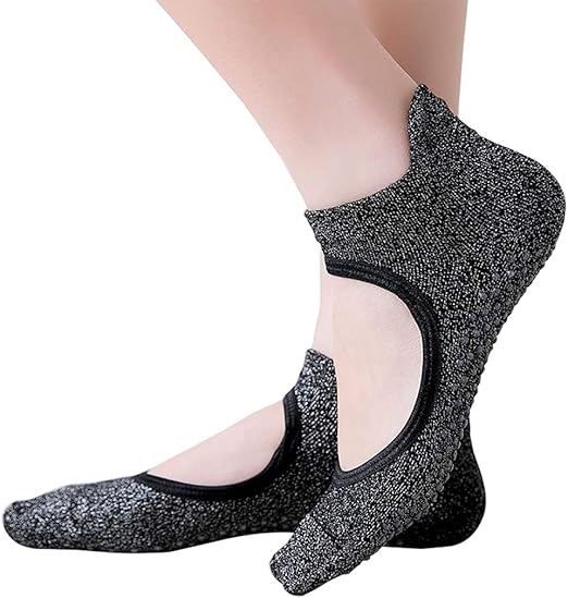 Chaussettes antidérapantes Pilates | Decathlon