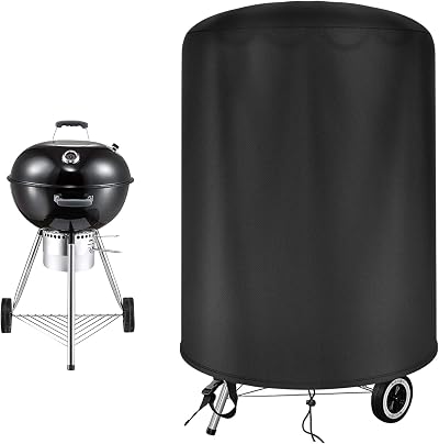 Raweao Kettle BBQ Cover 57cm for Weber 500D Oxford Waterproof Φ71x68cm