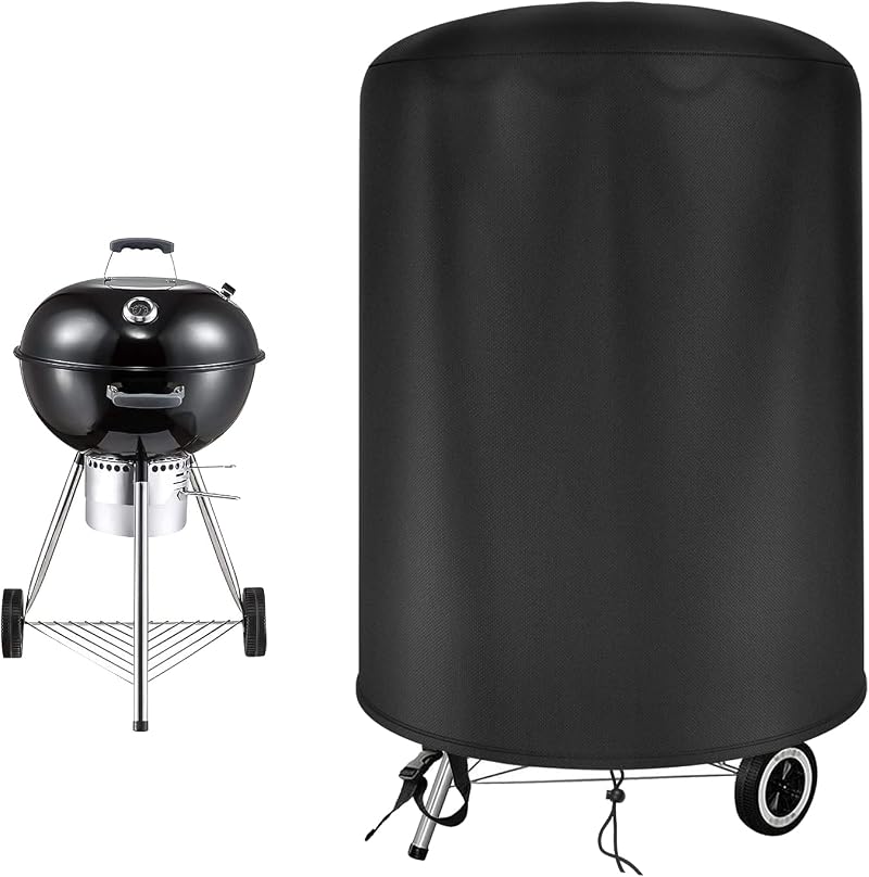 Raweao Kettle BBQ Cover 57cm for Weber 500D Oxford Waterproof Φ71x68cm