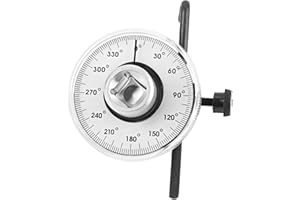 KIMISS 1/2 Inch Drive Torque Wrench for Cars, 10-150 Ft-Lb, Click Type with Angle Rotation, Gauge & Ratchet Tool Kit, 72 Toot