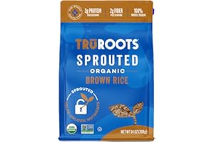 TruRoots Organic Sprouted Brown Rice, 14oz (Pack of 1)