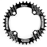 HOUSON bicycle chainring, wide chainrings 104 BCD 34T 38T 42T bicycle chainring for road bikes, BMX MTB bike 34T