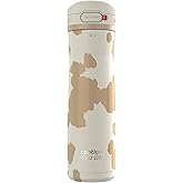 Contigo x Ally Love Jackson Chill 2.0, Stainless Steel, Spill Proof Water Bottle with AutoPop Lid, BPA Free, 24oz, Oatmilk
