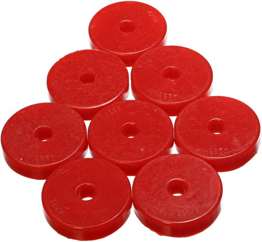 Energy Suspension 9.9528R Leaf Spring Pad, 2-9/32" O.D x 7/16" I.D x 1/2" Height
