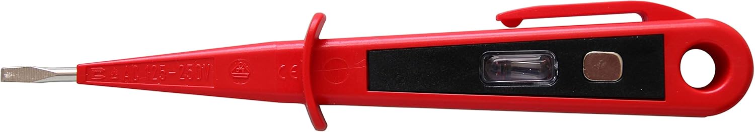 H + H Werkzeug 10 x Lamp Holder Set E27 + 1 x Voltage Tester/Phase Tester 45300 VDE (Construction Socket Lamp Holder Renovation Socket Construction Site Socket) - Image 4