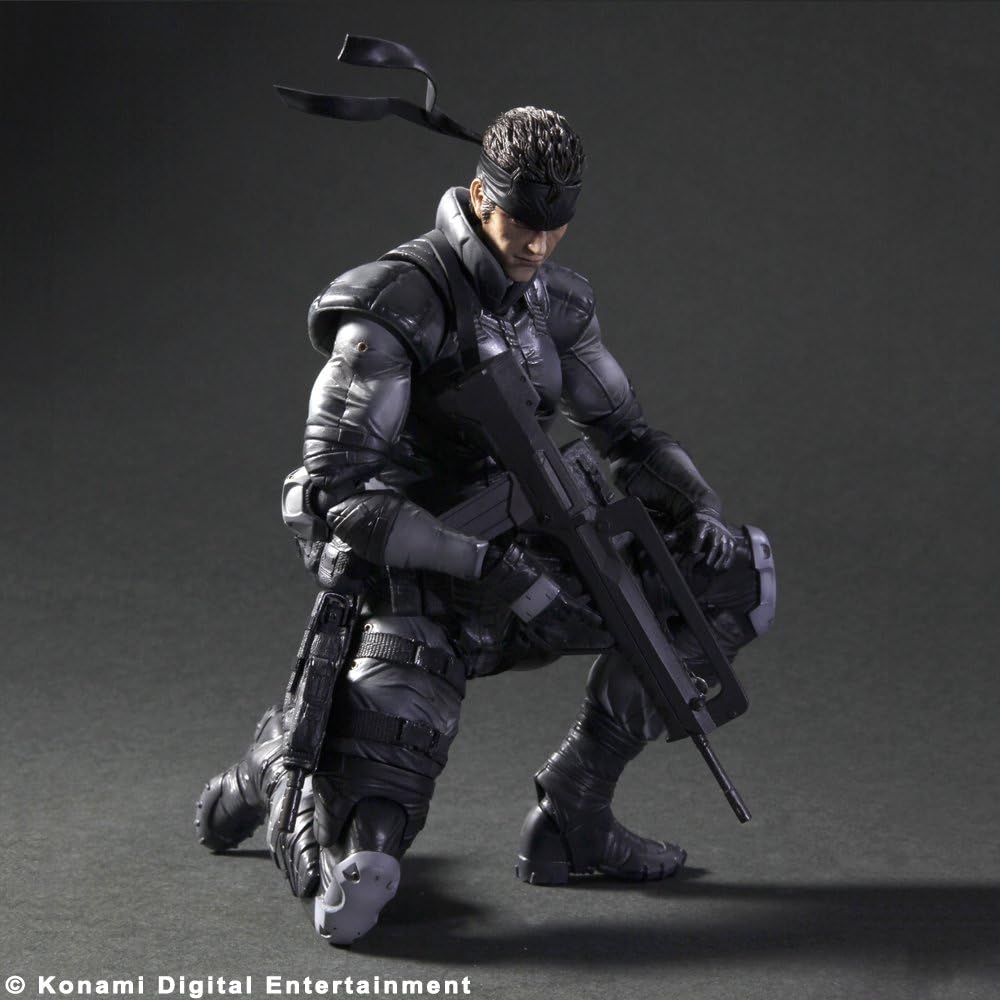 Amazon Co Jp Metal Gear Solid Play Arts改 ソリッド スネーク Pvc塗装済みアクションフィギュア 並行輸入品 ホビー 通販