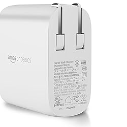 Amazon Basics 36W Two-Port USB-C Wall Charger for