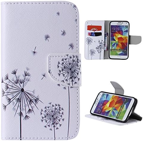 S5 Case,Samsung S5 Case,Galaxy S5 Case,leather Flip Credit Card Wallet Protective Case Magnetic Clasp for Samsung Galaxy S5 i9600
