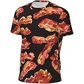 YZDPLO Blue Men's Short Sleeve Mesh Crew Neck T Shirt Athletic Running Gym Tee